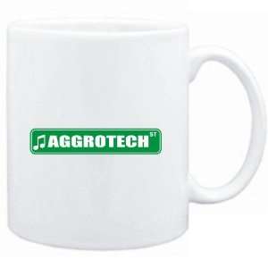  Mug White  Aggrotech STREET SIGN  Music: Sports 