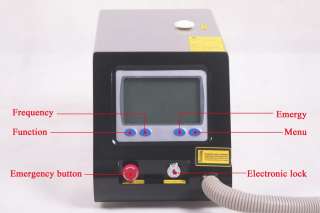 YAG Q SWITCH LASER REMOVAL MACHINE FOR TATTOO EYEBROW FRECKLE 