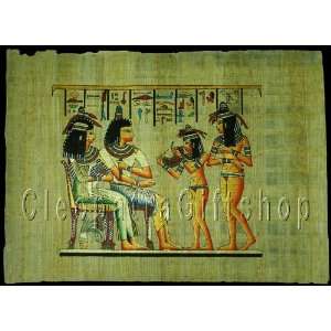 art paintings Presenting Gold Papyrus 