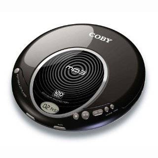 Coby Personal MP3/CD Player with 120 Second Anti Skip Protection 