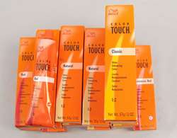 18 Wella Color Touch 2oz. Tubes  