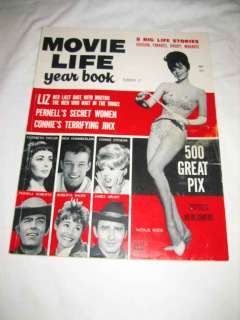 Movie Life Year Book #32 1962 Liz Taylor Natalie Wood Pernell Roberts 