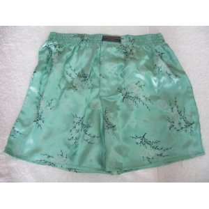   Shorts  Honeydew Green Oriental Dragon Design (SIZE MEDIUM 25 27