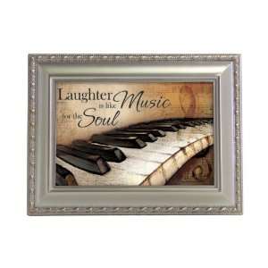  Silver Music Box Live Laugh Love Plays Unchained Melody 