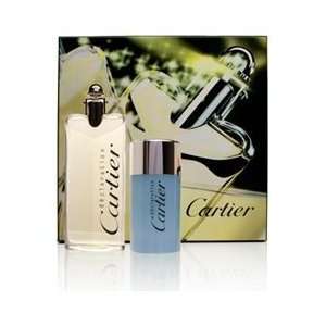 Declaration By Cartier for 2 Pcs Set    3.4 Oz EDT Spray & 2.1 Oz 