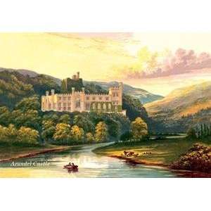  Vintage Art Arundel Castle   03949 3