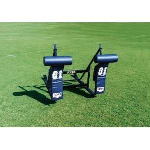  Fisher Football Adult T Pad 2 Man Sled   Equipment   Football 