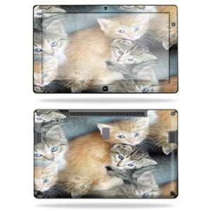   Decal Cover for Samsung Series 7 Slate 11.6 Inch Kittens: Electronics