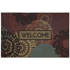  Mohawk Home Lace Medallion Welcome Doormat: Home & Kitchen