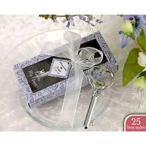  Key to My Heart Bottle Opener in Personality Box ( 25 