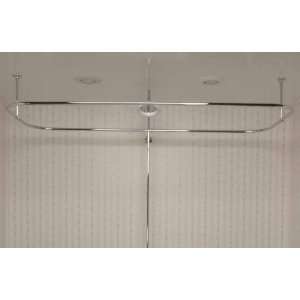   Shower Curtain Ring Enclosure 28 X 60 Frame: Home & Kitchen