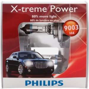  Philips 9003 XPS2 X treme Power Headlight Bulb, Pack of 2 