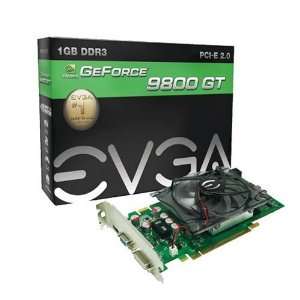  EVGA nVidia GeForce 9800GT 1 GB DDR3 VGA/DVI/HDMI PCI 