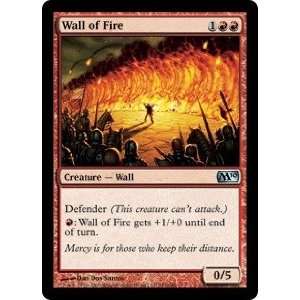  Magic: the Gathering   Wall of Fire   Magic 2010   Foil 