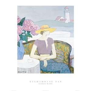    Lighthouse Bay by George Xiong 7 X 5 Poster: Home & Kitchen