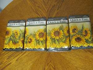   Wall Border Prepasted Sunflowers Flower Yellow Green 5 yrds FP00161B
