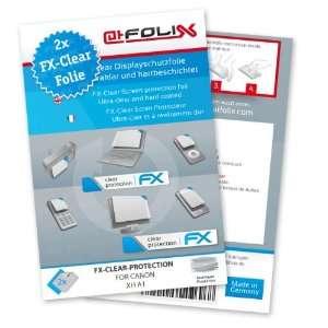 atFoliX FX Clear Invisible screen protector for Canon XH A1 / XHA1 