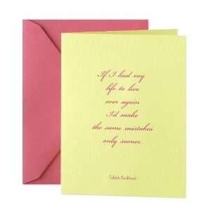  Tallulah Bankhead Quote Greeting Card (QC6146): Office Products