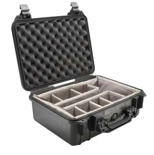 Pelican 1500 1504 Case with Dividers Engraved Nameplate 019428015947 