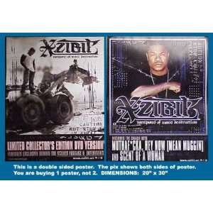  XZIBIT Weapons of Mass Destruction Double Sided Poster 
