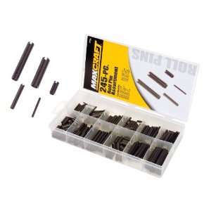  MAXCRAFT 7726 Roll Pin Assortment, 245 Piece