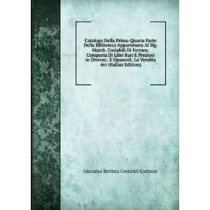   Avr (Italian Edition): Giovanni Battista Costabili Containi: Books