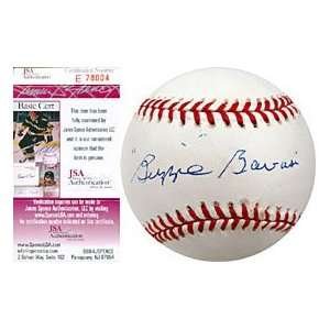 Buzzy Bavasi Autographed / Signed Baseball (James Spence):  