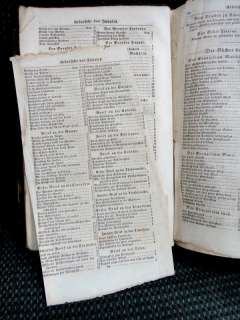 1847 antique BUCH FAMILY GERMAN BIBLE ornate penmanship LANCASTER 