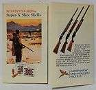 1970s WINCHESTER WESTERN SUPER X SHELLS VINTAGE BOOKLE