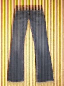   REVIVAL Gwen STRETCH boot cut flap low rise dark jeans EUC 30  