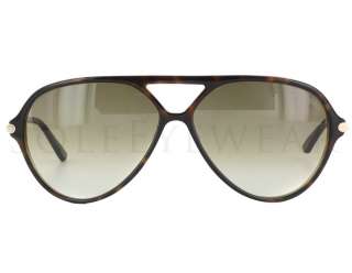 NEW Tom Ford Leopold TF 197 56P Havana / Brown Gradient Sunglasses 
