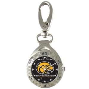  Mississippi Golden Eagles Game Time Grandstand NCAA Clip On Watch