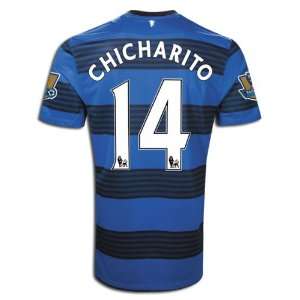Nike #14 CHICHARITO Manchester United Away 2011 12 Soccer Jersey (US 