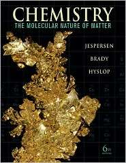 Chemistry: The Study of Matter and Its Changes, (0470577711), Neil D 