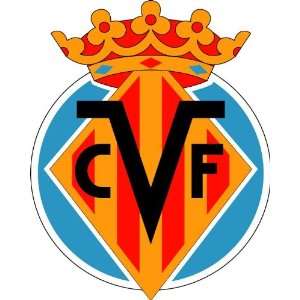  Villarreal Soccer Spain Auto Car Bumper Decal Sticker 