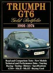 Triumph GT6 GOLD PORTFOLIO 66 74 Mk.II, Mk.III  
