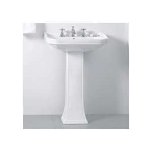  Deca OS 8P 17 8 Small Pedestal Lavatory