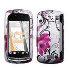 LG Genesis US760 Case   Two piece Pink Lotus Rubberized coated 