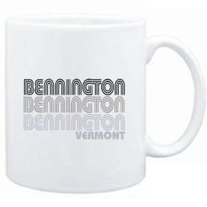  Mug White  Bennington State  Usa Cities Sports 