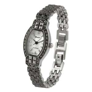  Geneva Platinum Marcasite Antique Watch: Jewelry