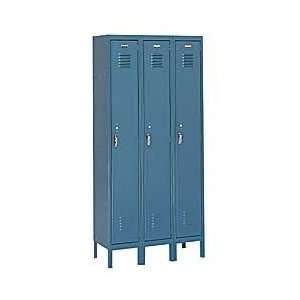  EDSAL 1 Tier Lockers with Alliance Handle   Tan Office 