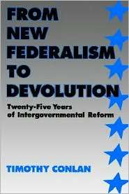 From New Federalism to Devolution Twenty Five Years of 