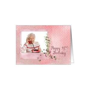  92nd birthday, lily of the valley, bouquet, pink, photo 