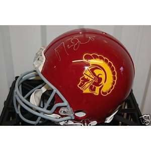   Matt Linert USC Trojans Authentic Helmet Autographed 