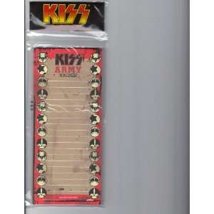    Kiss  Magnetic List Pad/ Kiss Army To do List: Toys & Games