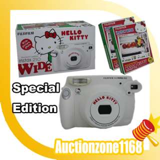Fuji Instant Instax 210 Hello Kitty Limited Edition Polaroid Camera 