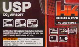 NEW co2 Licensed H&K HK USP Tactical Pistol SEALS Heckler&Koch NBB 