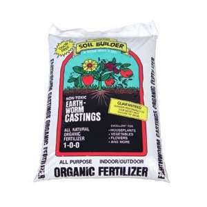  Soil Builder Earth Worm Castings Patio, Lawn & Garden