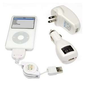   : Car, Travel charger, & USB connector: MP3 Players & Accessories