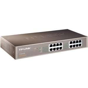  TP Link TL SF1016D 16 Port Unmanaged 10/100M Desktop 
